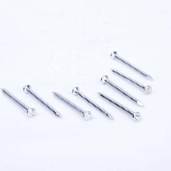 Quality Construction Galvanized Twist Nails Rust resistant Customized for sale