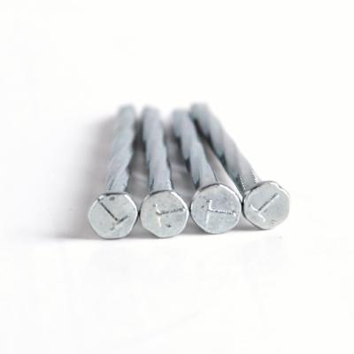 China High Hardness Angular Spiral Concrete Nails 13mm-150mm Length for sale