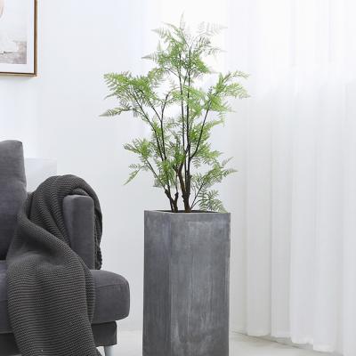 China oxígeno artificial verde Fern Tree For Indoor Decoration de la planta del 180cm en venta