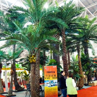 China Artificial 15m Date Palm Tree For Theme Park Canteen Long Lasting Anti UV for sale