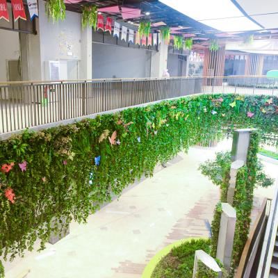 中国 店の長期生命時間の耐久のリアルな人工的な植物の壁 販売のため