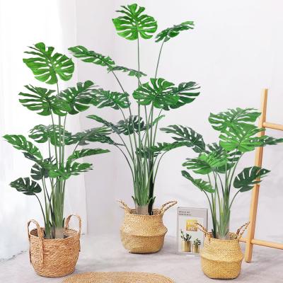 中国 人工植物メーカー​ 本物そっくり 6フィート モンステラ植物​ 家庭とオフィスの装飾用 販売のため