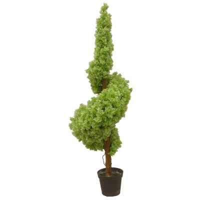 China Special Design Artificial Topiary Tree , 6ft Fake Plant Single Trunk for sale