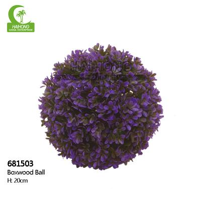 China Good Looking 20cm 40cm Artificial Boxwood Ball Outdoor Indoor for sale