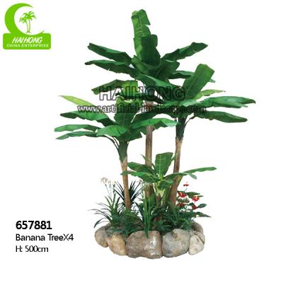 China Aesthetic Lifelike 500cm Large Artificial Landscape Trees For Decoration for sale