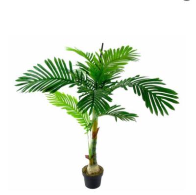 China Fire Proof 150cm Height Artificial Drynaria Tree Real Wooden Trunk for sale