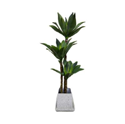 China 150cm Natural Artificial Potted Floor Plants House Decor Agave Tree for sale