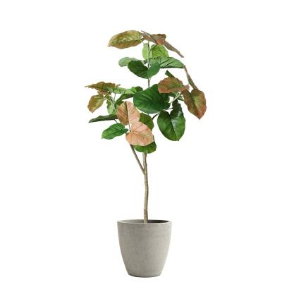 China 180cm Colorful Heart Shape Artificial Potted Floor Plants Indoor Decor Ficus Tree for sale