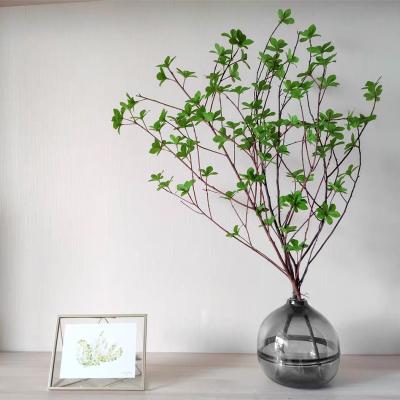 China Artificial Green Plant Simulated Hanging Bell Flower Branch Interior Tabletop Decor for sale
