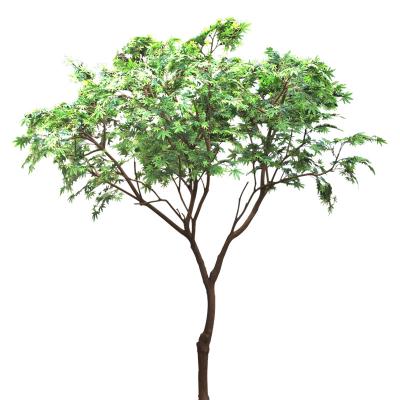 China anti UV Artificial Landscaping Trees Green Maple hotel Decoration for sale