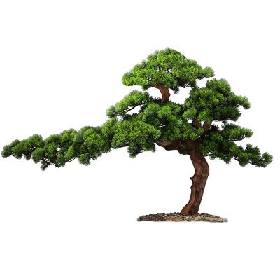 China 200cm künstliche Landschaftsgestaltungsbäume pflanzen willkommene Kiefern-Verzierungen zu verkaufen