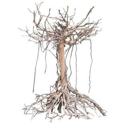 China Lebensechtes Fiberglas-stützt trockene Baum-Stamm-Gewohnheit den Retrostil, der Dekoration pflanzt zu verkaufen