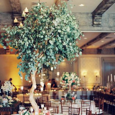 China As plantas artificiais esverdeiam a árvore de eucalipto para a decoração do hotel da alameda à venda