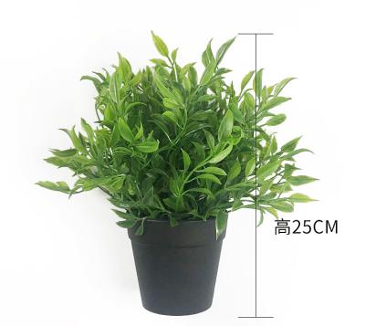 China Grass 60cm Little Artificial Potted Floor Plants Home Office Decoration Customized for sale