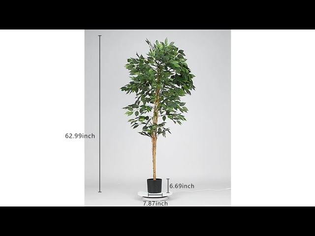 haihong artificial potted ficus tree