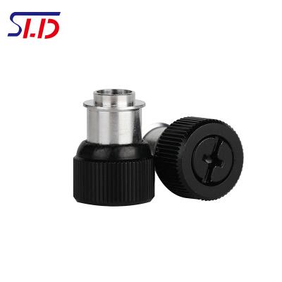 China Large Knob, Round Spring Loaded - PF11 PF11M PF11MF PF11MW PF12 PF12M PF12MF PF12MW Captive Panel Screws & Hardware for sale