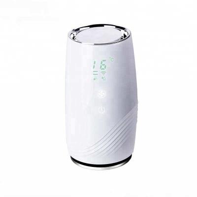 China ABS Desktop Hepa Air Purifier 3 In 1 11in Hotel Room UVC Light for sale