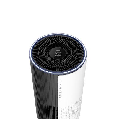 China RoHS Portable Hepa Air Purifier 370m3/h Eliminate Smoke 360 Degree for sale