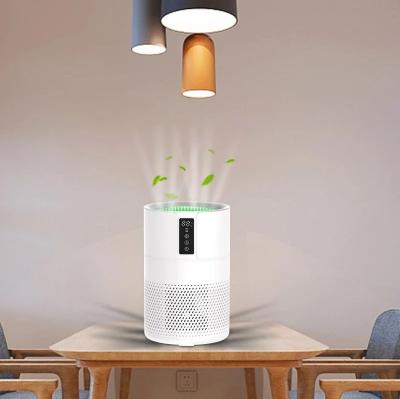 China ETL 16W Portable Room Air Cleaners 120m3/h Smart Car Air Purifier for sale