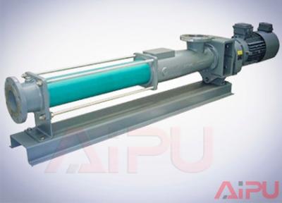 China Aipu solids APG series S.S screw pump for centrifuge in drilling mud system for sale