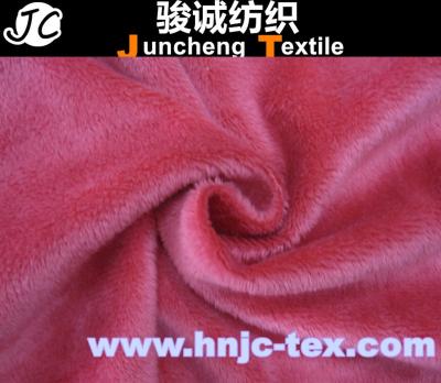 China 100% Polyester Warp Knit Super Soft Micro Velboa for Car Mat/ sofa upholstery /bedding for sale