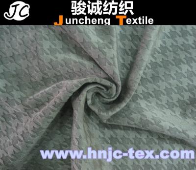 China Estofamento /apparel do sofá da esteira do carro de Houndstooth da tela de veludo do projeto da neutralização da malha do poliéster à venda