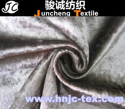 China Burnish Surface Ice Bloom Velvet Fabric/curtain/decoration/ upholstery /apparel for sale