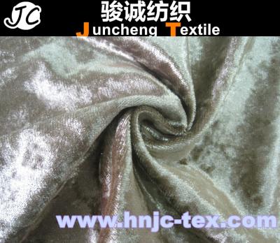 China Burnish Surface Ice Bloom Velvet Fabric for Curtain and Upholstery to Mid East / Dubai for sale