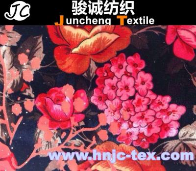 China 100% polyester printed velboa fabric/printing fabric/stampa fabric/bedding sheet fabric for sale