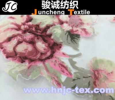China Nylon fabric polyester blend fabric flower pattern fabric for hometextile curtain fabric for sale