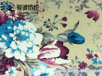 China China Wholesale anti static/anti pilling flower pattern paper printing velvet for apparel for sale