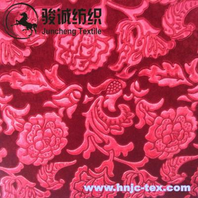 China 100% polyester 3D embossed shimmer Italian velvet fabric for curtain with various color for sale