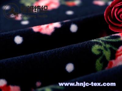 China Hot sell pringting smooth polar fleece fabric for pajamas fabric and apparel for sale
