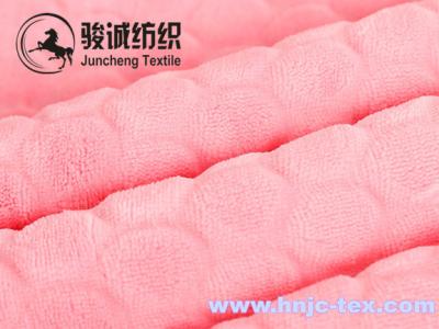 China Cutting sherpa coral fabrics coral fleece fabric for blanket fabric and apparel for sale