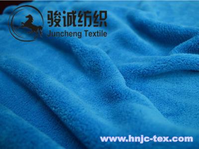 China Soft double sides polar fleece/coral fleece fabric for pajama and apparel for sale