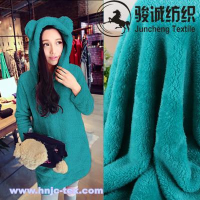 China 100% polyester coral/polar fleece and arctic cashmere blended for apparel for sale