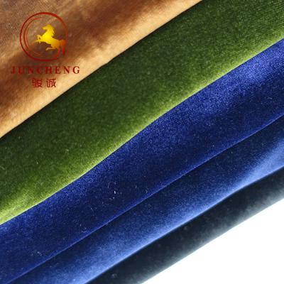 China 2017 hot sell women cloth soft velour velvet velboa fabric for dress suits from China for sale