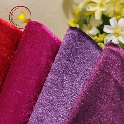 China 2018 china factory hot sell small moq 260gsm silk velvet for wall upholstery for sale