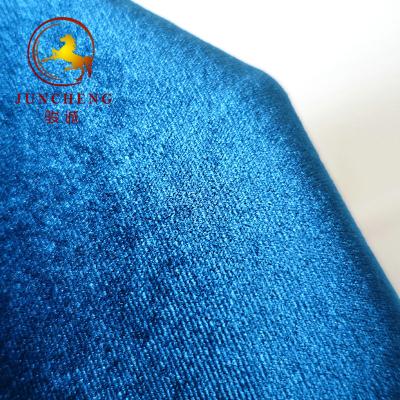 China 250gsm Shine knitted Korean Velvet Fabric for Garment in Vietnam à venda