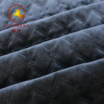 China 3 layers soft and warm ultrasonic fabric with cotton filling for sale
