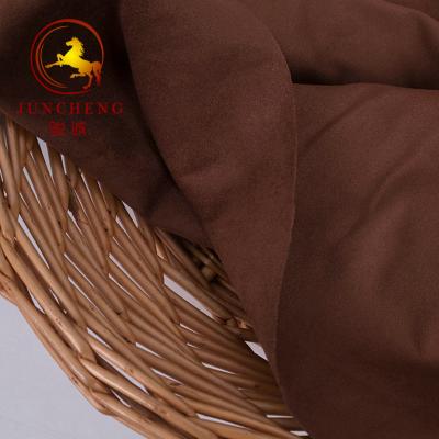 China 2018 double side suede fabric for garments for sale