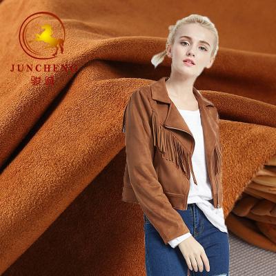 China China factory wholesale suede fabric for winter coat for sale
