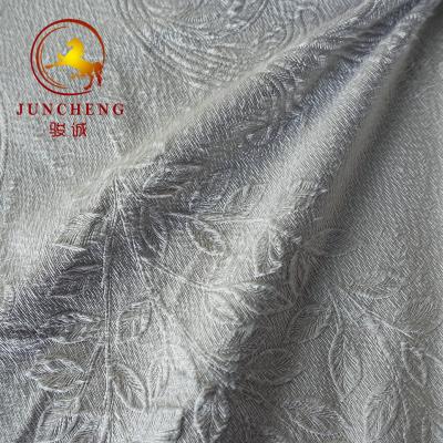China 2019 new 3d embroider holland velvet for blackout curtain fabric for sale