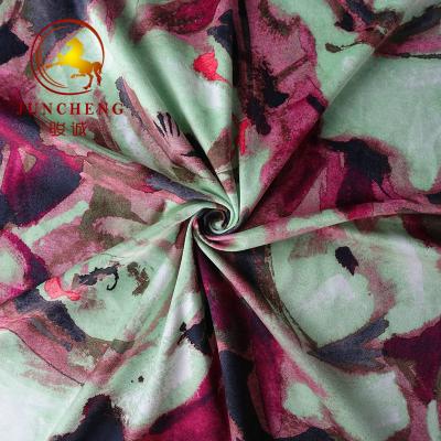 China 2019 new paper printing Holland velvet fabric for sale