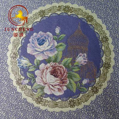 China Chinese factory Chenille Jacquard Pillow Cushion Fabric for sale