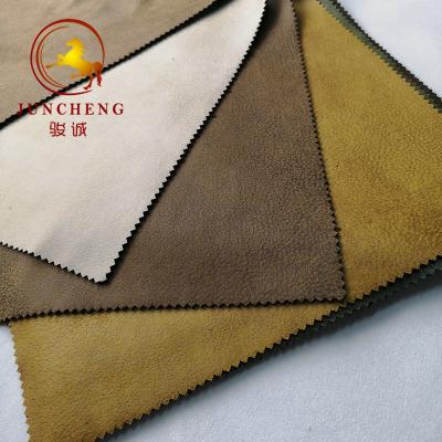 China 2019 New Pattern Bronzed Suede Fabric bonded with fleece fabric for sale