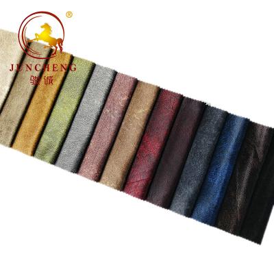 China 2019 new design 100 polyester warp knitted printed holland velvet upholstery fabrics for sofa à venda
