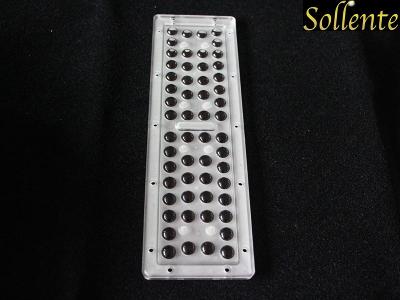 China 90 Degree SMD 3030 Street Light LED Lens Array With Silicone Gasket for sale