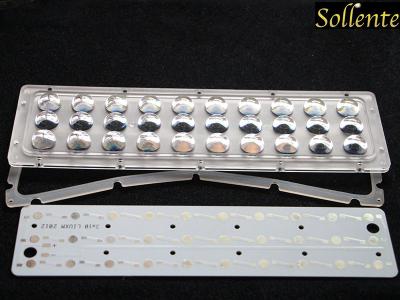 China 90W High Pole Light SMD LED Modules PC Optical With Assembled MCPCB for sale