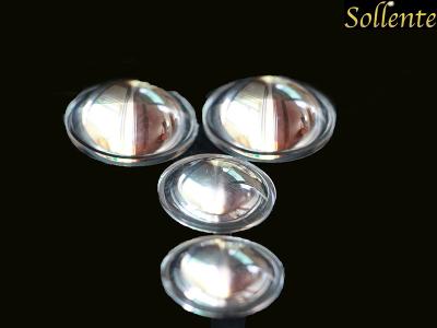 China High Efficiency Glass Light Lenses Plano Convex , PMMA LED Reflector Lens Dia 29mm for sale